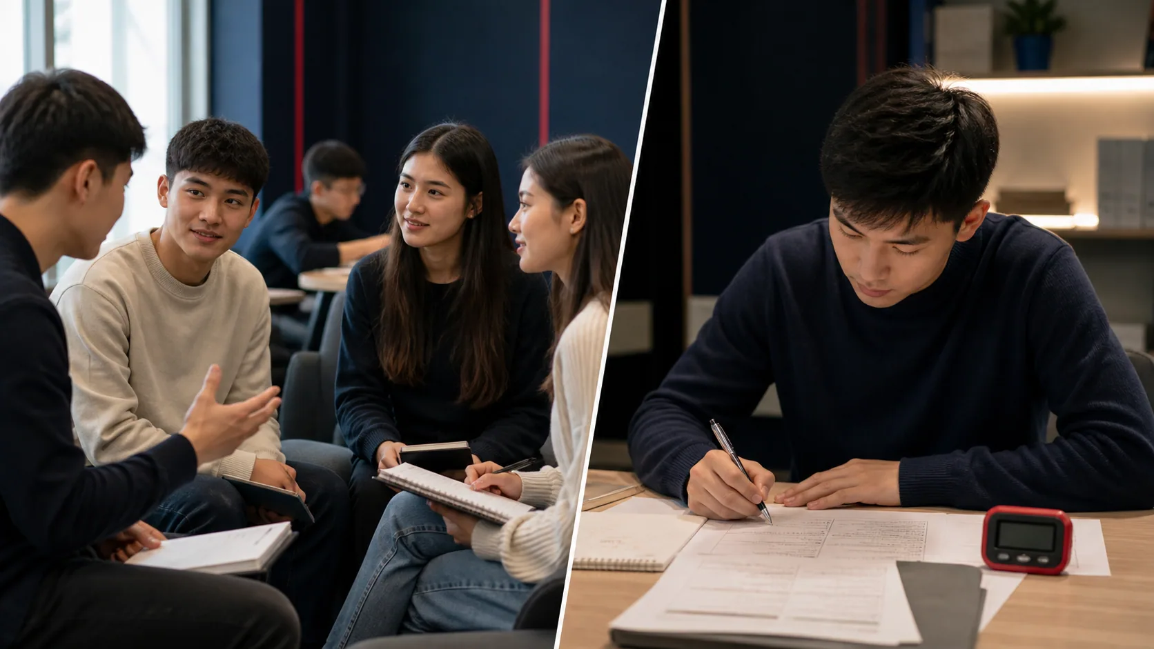 General English va IELTS o'quv materiallarini taqqoslash